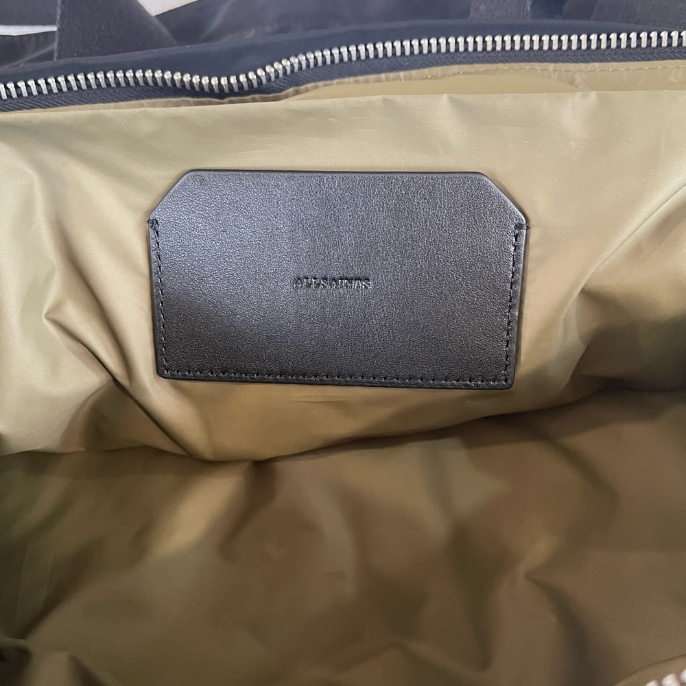 All Saints Black Travel Bag - Picture 9 of 16
